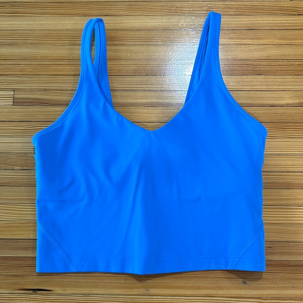 Blue Lululemon tank Size 8